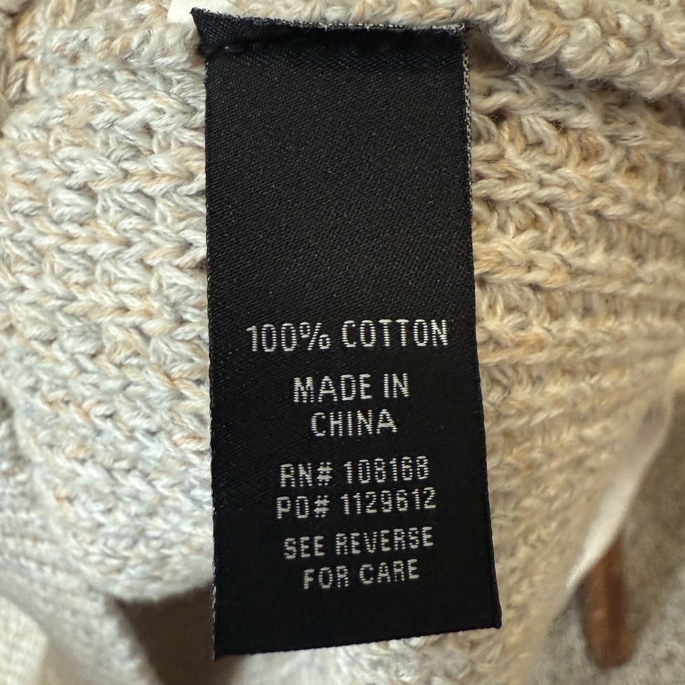 RSQ Oatmeal Heathered Knit Sweater - Picture 5 of 6
